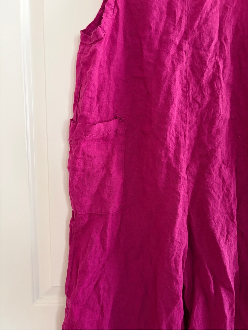 Italian Linen Jumpsuit - Picture 2 of 4